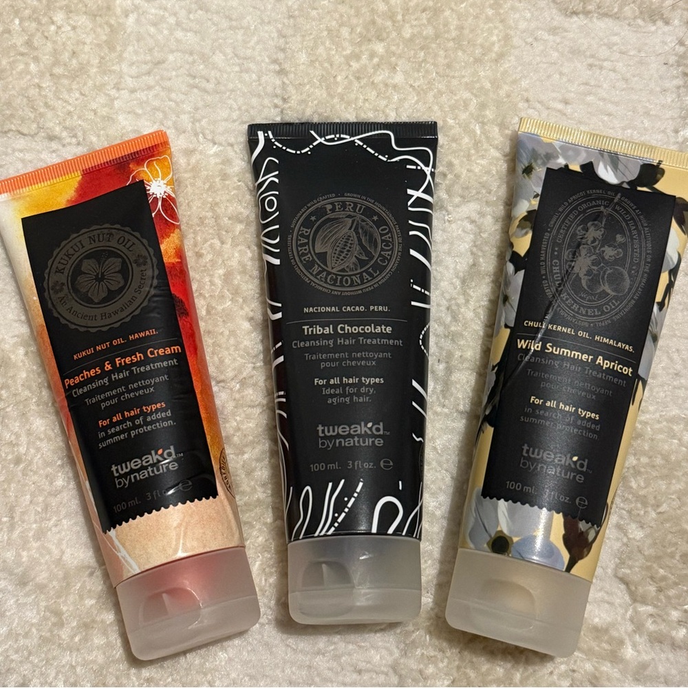 Tweak’d By Nature Cleansing Hair Treatment 3 oz - Set of 3